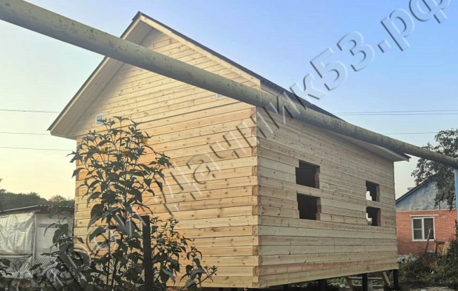 1 Брусовой дом ОД-1, 6×4, 24 м², Рязанская область, Спасский район, Посёлок Красильниково (4)